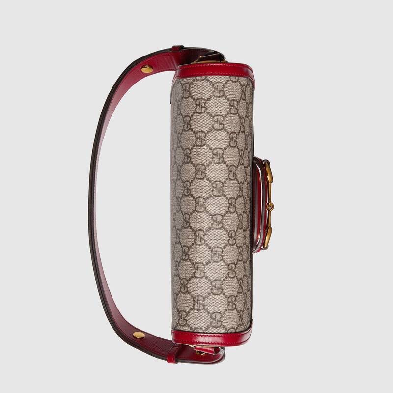 Gucci Horsebit 1955 Small Shoulder Bag 602204 Red